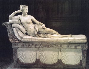 Paolina Borghese come Venere vincitrice